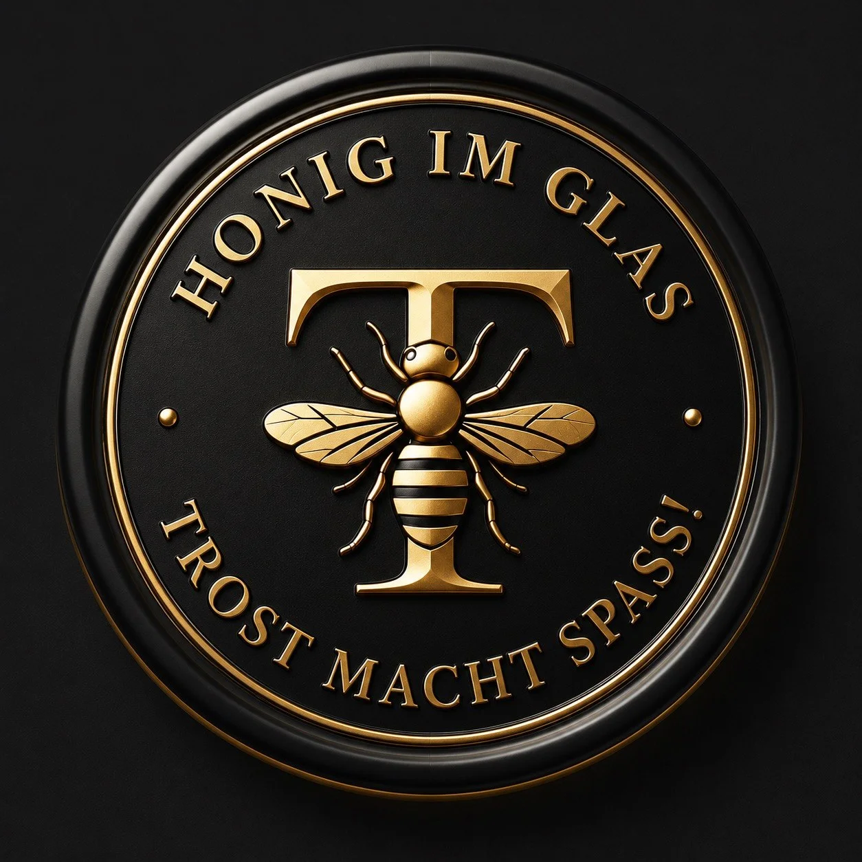 TROST Siegel – Honig im Glas, Trost macht Spaß